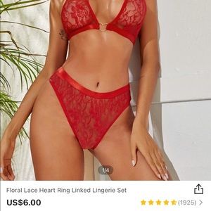 Never worn sexy lingerie set